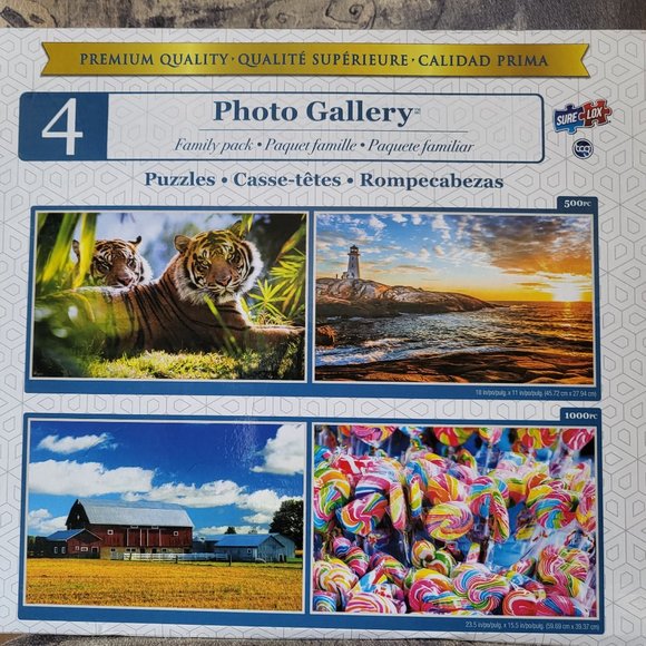 EUC 4 Puzzle Set - Picture 1 of 3